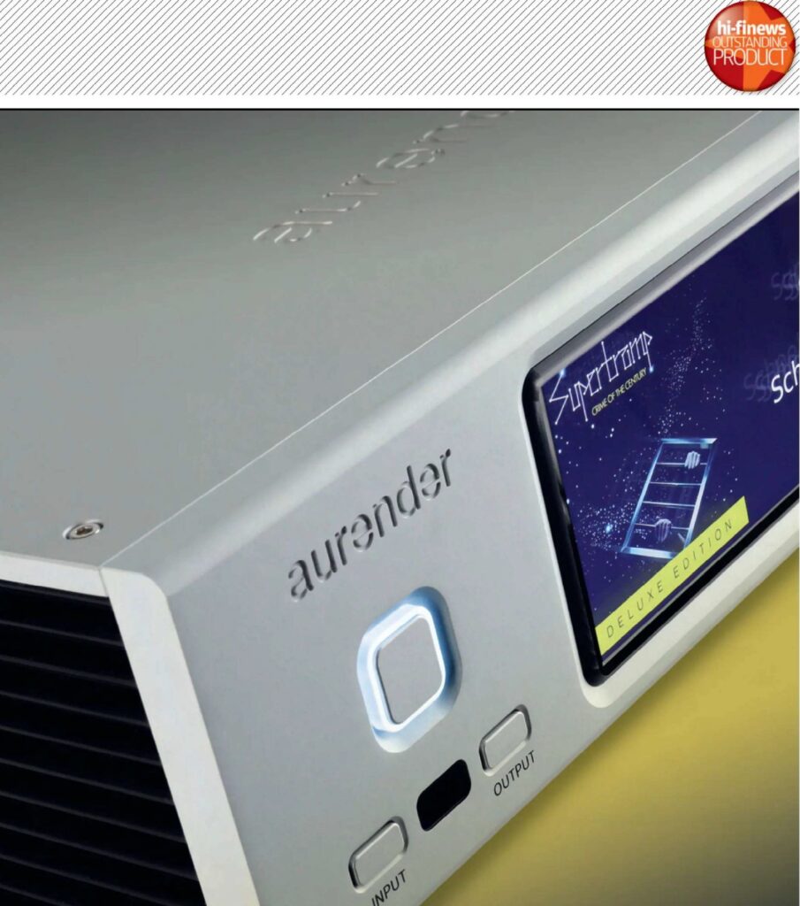 Aurender A1000 imponerer stort i HiFi News